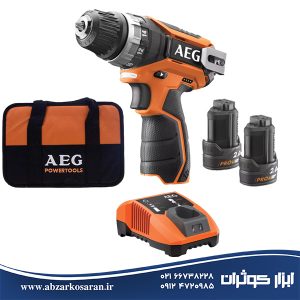 دریل پیچ گوشتی شارژی آاگ AEG مدل BS12C2LI-202B
