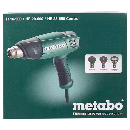 سشوار صنعتی Metabo مدل HE 20-600 - ابزار کوثران | فروشگاه اینترنتی ابزار آلات