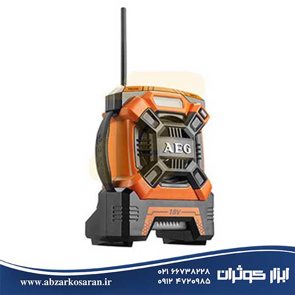 رادیو شارژی AEG مدل BR18C-0