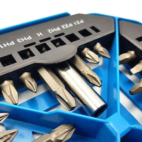 مجموعه 28 عددی سری پیچ گوشتی Silver مدل GTH47A19 - ابزار کوثران | فروشگاه اینترنتی ابزار آلات