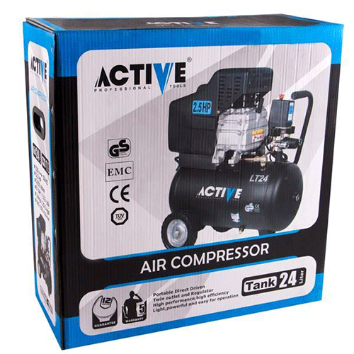 کمپرسور هوای Active مدل AC1024 - ابزار کوثران | فروشگاه اینترنتی ابزار آلات