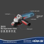 مینی فرز 850 وات رونیکس Ronix مدل 3111