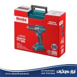 کیت دریل شارژی 20 ولت موتور براش لس رونیکس Ronix مدل 8900k
