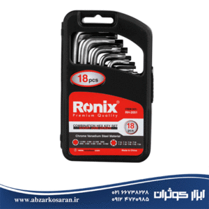 ست آلن کوتاه ترکیبی 18 عددی Ronix مدل RH-2051