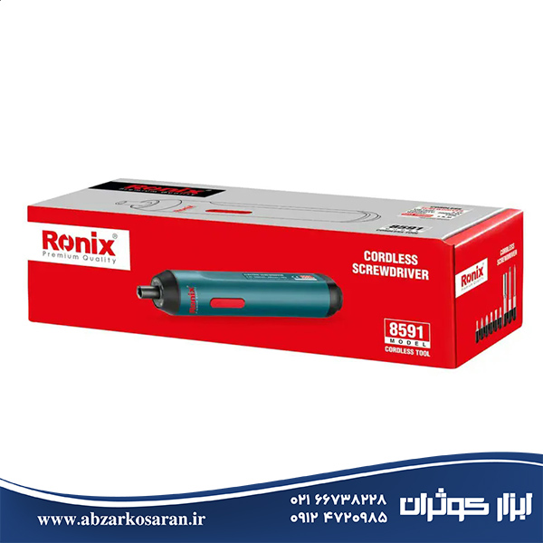 پیچگوشتی شارژی رونیکس Ronix مدل 8591