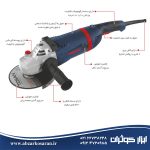 فرز 180 آهنگری 2600 وات Tosan مدل 3826A
