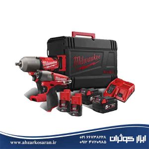 کیت 2 دستگاه بکس شارژی میلواکی Milwaukee مدل M18FPP2V-524X