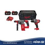 کیت 2 دستگاه بتن کن و دریل شارژی میلواکی مدل M18SET2B-502W