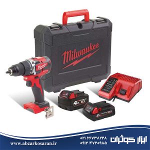 دریل چکشی 18 ولت شارژی میلواکی Milwaukee مدل M18CBLPD-422C