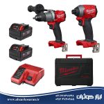 کیت دو ابزار 18 ولت میلواکی Milwaukee مدل M18FPP2A2-502X