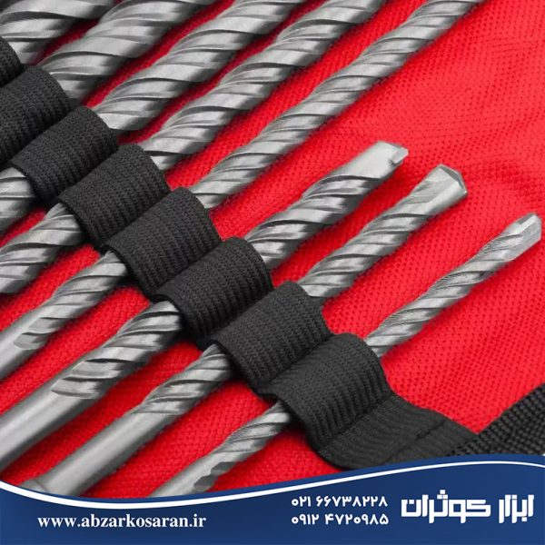 ست مته و قلم چهار شیار 10 عددی رونیکس Ronix مدل RH-5048