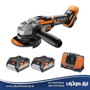 مینی فرز شارژی آاگ AEG مدل BEWS18-125BLLI-502C