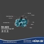 الکتروپمپ 1 اسب بخار محیطی رونیکس Ronix مدل RH-4023