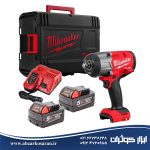آچار بکس ضربه‌ای 1/2 اینچ 18 ولت شارژی میلواکی Milwaukee مدل M18FHIW2F12-502X