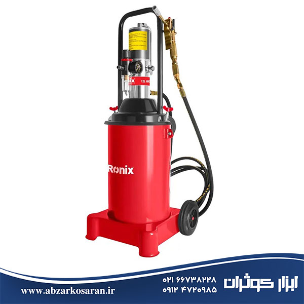 گریس پمپ سطلی 12 لیتری رونیکس Ronix مدل RH-4307 گریس پمپ سطلی 12 لیتری رونیکس Ronix مدل RH-4307