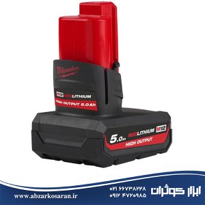 باتری 12 ولت 5 آمپرساعت میلواکی Milwaukee مدل M12HB5