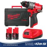دریل پیچگوشتی 12 ولت شارژی میلواکی Milwaukee مدل M12FDD2-202C