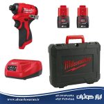پیچگوشتی ضربه‌ای شارژی میلواکی Milwaukee مدل M12BLIDRC-202C
