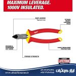 مجموعه 5 عددی ابزار دستی عایق 1000 ولت میلواکی Milwaukee مدل 48222215