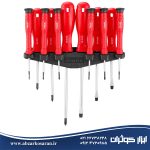 ست 12 عددی ترکیبی پیچگوشتی و پیچگوشتی ساعتی رونیکس Ronix مدل RH-2728