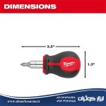 پیچگوشتی چندکاره 6 در 1 میلواکی Milwaukee مدل 48222762