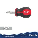 پیچگوشتی چندکاره 6 در 1 میلواکی Milwaukee مدل 48222762