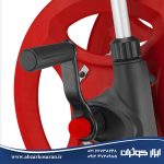 شلنگ جمع‌کن دستی چرخ‌دار فلزی 60 متری رونیکس Ronix مدل RH-6160