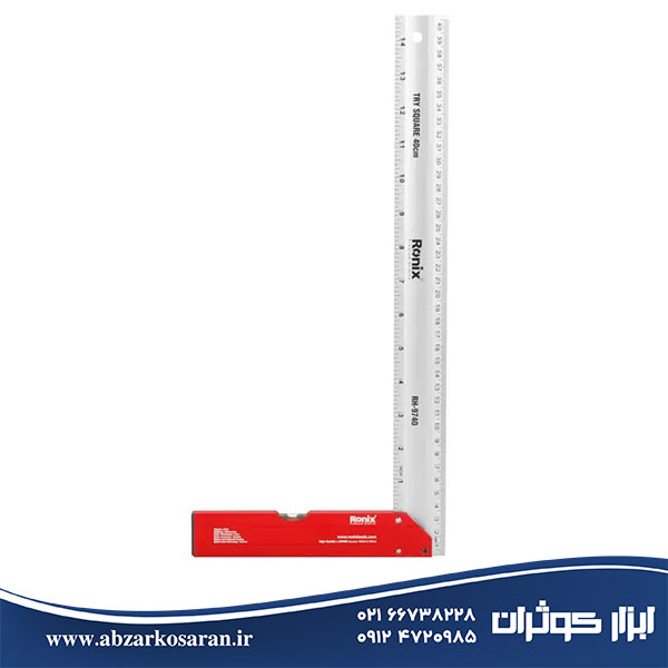 گونیا 40 سانت تراز دار رونیکس Ronix مدل RH-9740