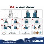 غبارگیر شارژی 4 ولت رونیکس Ronix مدل 8540