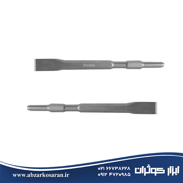قلم نوک پهن 2.5 سانت شش گوش 25*280*17 رونیکس Ronix مدل RH-5031