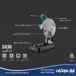 اره فلز بر 355 میلی‌متری 2600 وات رونیکس Ronix مدل 5836