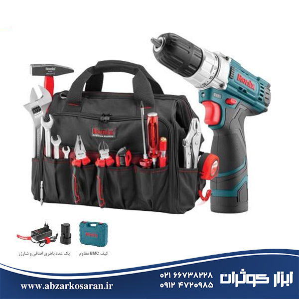 کیف ابزار و متعلقات 16 عددی رونیکس Ronix مدل RS-3003