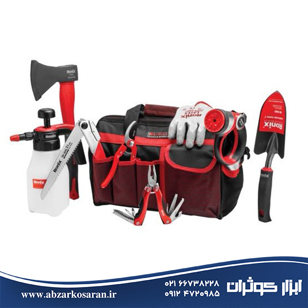 کیف ابزار و متعلقات 9 عددی رونیکس Ronix مدل RS-3005